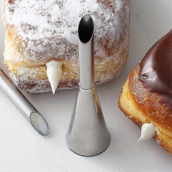 4 stk Eclair Puff Dyser Cupcake Fyllingsrør Konditorsprøyte Kremtipper Shytmv cy