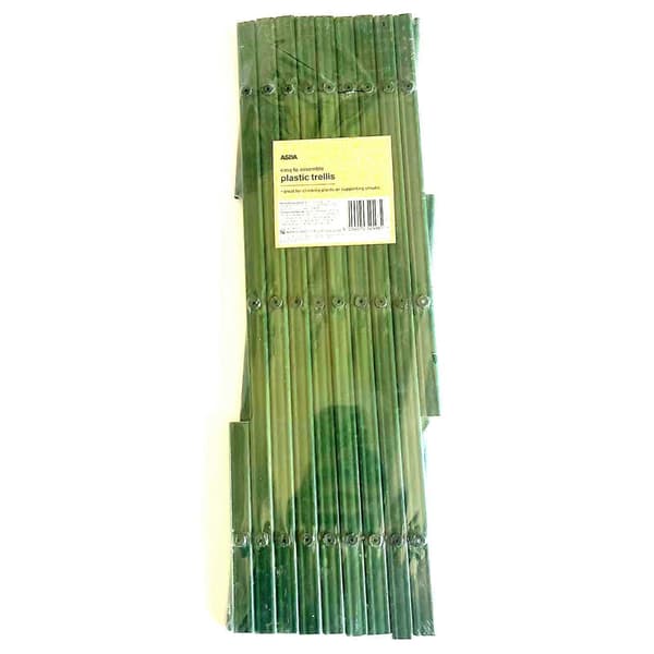 Plast Ekspanderende Grønt Plast Vegggjerde Sammenleggbart Espalier Hage Espalier Black