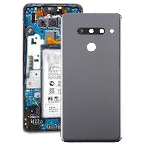 Batteribagside til LG G8 ThinQ, CJY Silver