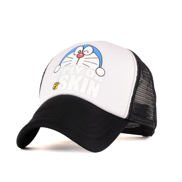 Børn Drenge Piger Batman Mesh Snapback Kasket Sommer Udendørs Åndbar Justerbar Sports Solhat Model C hvid Model C white 48-52cm