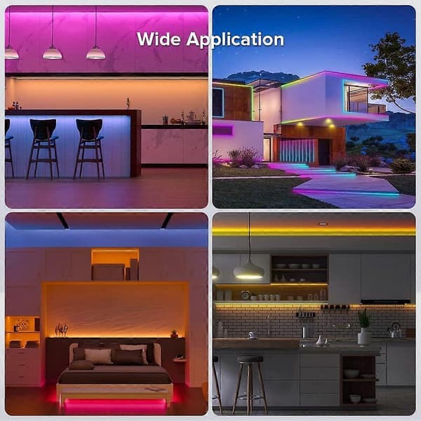 Silikon LED-kanalsystem 5 m flexibelt mjölkvitt skydd DIY fläckfritt rör för LED-remsa med bredd ≤12 mm White