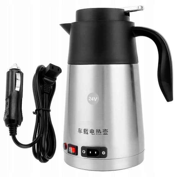 Bil Elkedel 24v 200w 1.2l
