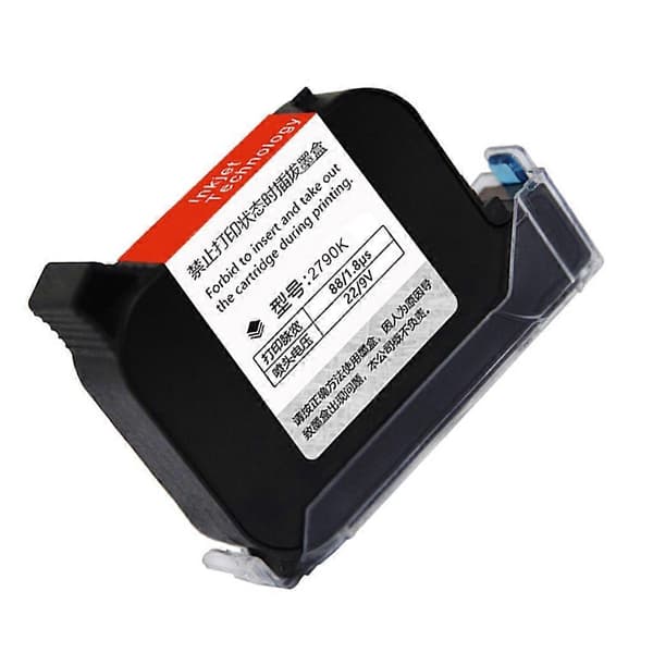 2790K 12,7 mm hurtigtørrende håndholdt inkjet blækpatron til ukrypteret printer