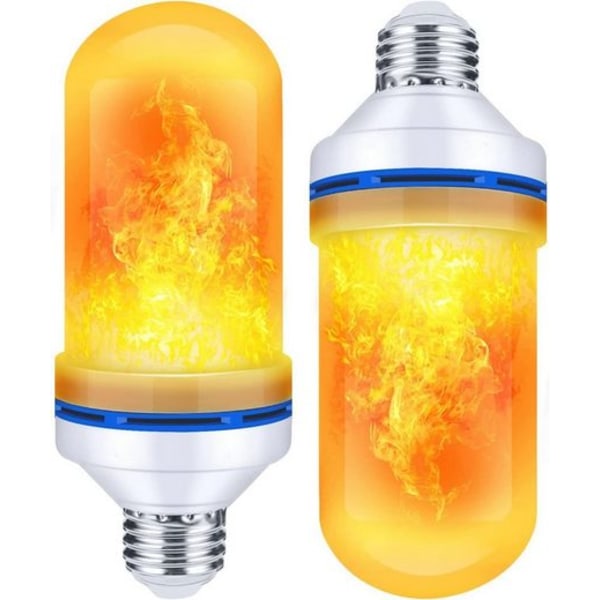 LED flame lamp, 4-position fire lamp