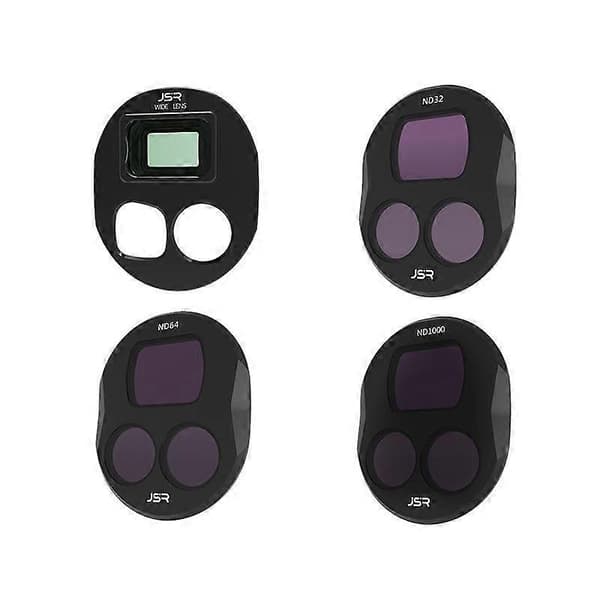 Til DJI Mavic 4 Pro JSR vidvinkelobjektiv tilbehør til luftobjektiv Not Specified WIDE+ND32+ND64+ND1000