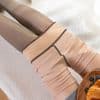 Termotights til kvinder, termoleggings med fleecefor, sorte fleecetights