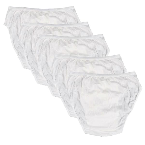 Bomullsunderkläder för Resor - Engångsunderkläder 10-pack White 32X32CM