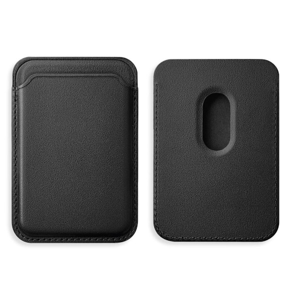 Magnetic MagSafe Card Holder Black