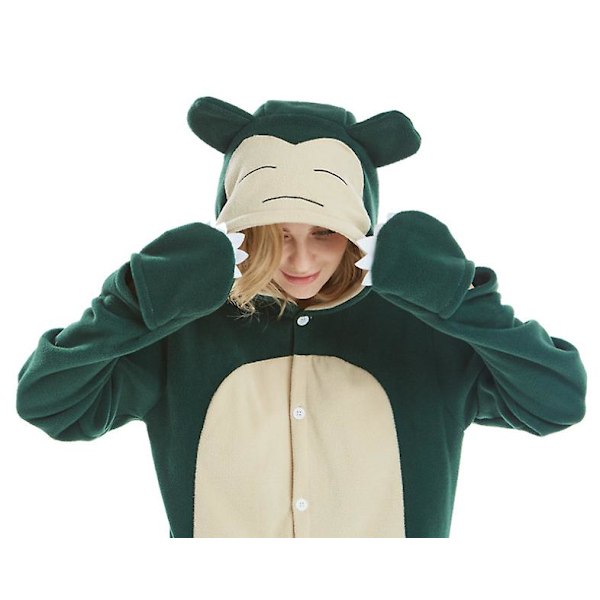 Snorlax Cosplay Koti Yksikokoinen Korkea Laatu M S