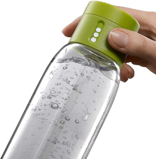 Vattenflaska, grön, 600 ml