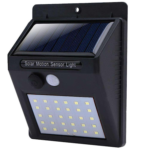 Headlight - 30 LED - with Motion Sensor - Solar Cell 155