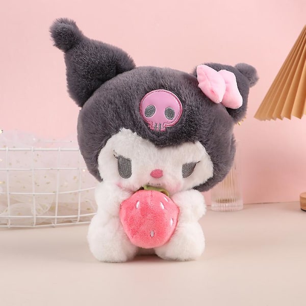 Plushdjur Kuromi My Melody Strawberry Series Fyllda Djur Plyschleksak