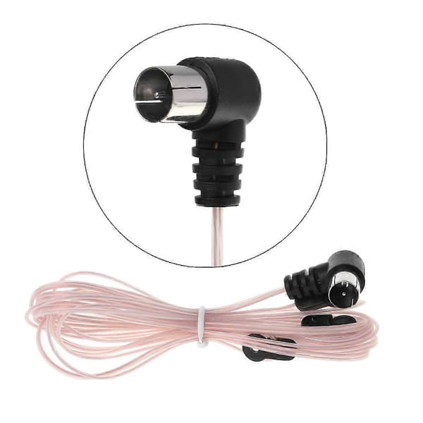 FM-stereoradioantenne 75 Ohm hannplugg innendørsadapter for PionCJY