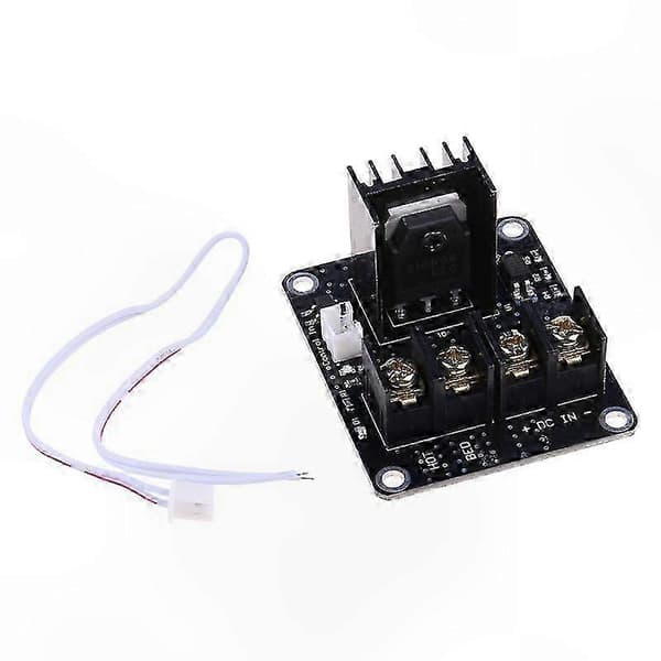 3D-printer varmeseng strømmodul med kabel for RAMPS 1.4 og Anet-modeller