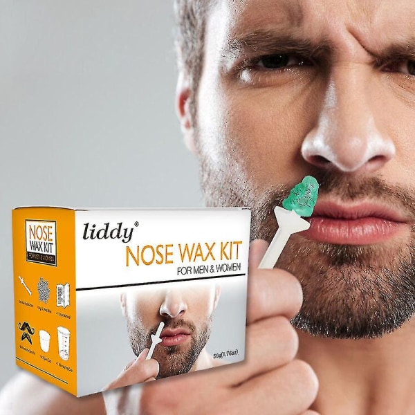 Natural Gentle Safe Quick Nose Wax Nose Hair Removal For Men & Women