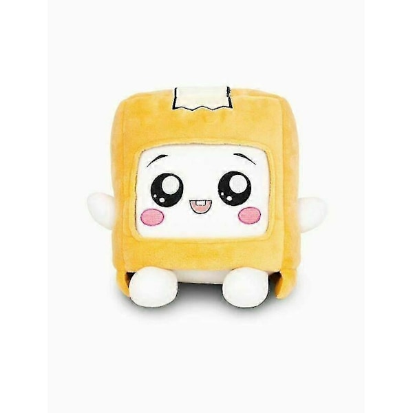 Lankybox Boxy + Foxy + Rocky Plysch Mjukt Gosedjur Leksak Barn Lekdocka Gosedjur Docka - WELLNGS 2BOXY 20CM