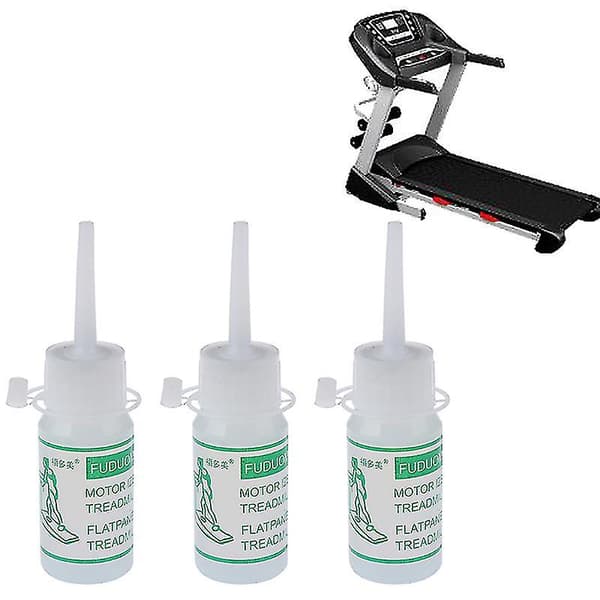 3x30ml Speciel Smøreolie til Løbebånd Tilbehør til Vedligeholdelse af Løbebånd White 3 Pc