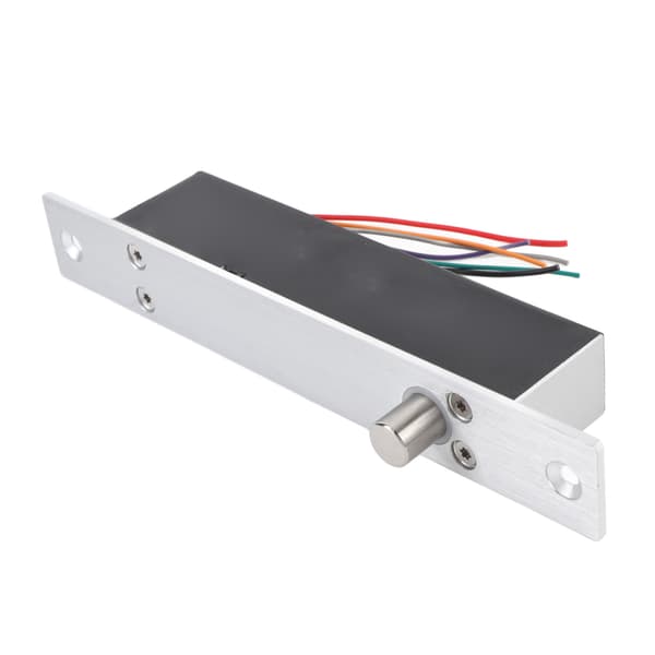 Electric Drop Bolt Lock 12V NC Mode Electronic Security Lock Electric Mortise Lock with Time Delay for Door Access Control