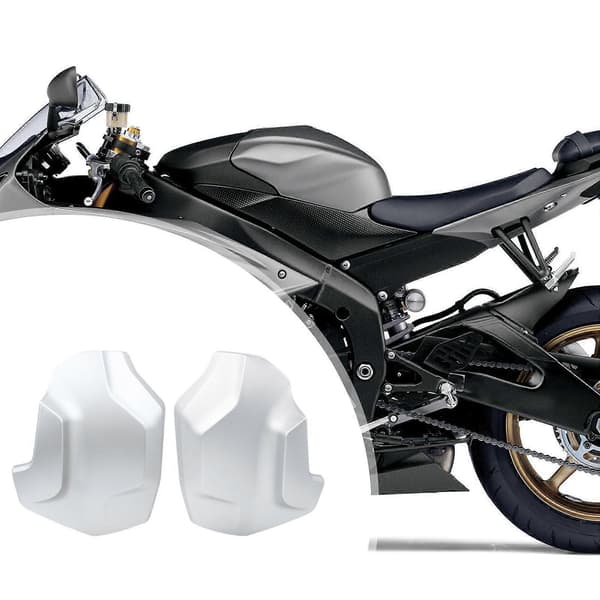 2 stk sidepanel kåpe radiator sidepaneler deksel svart tilbehør til R1250GS Silver