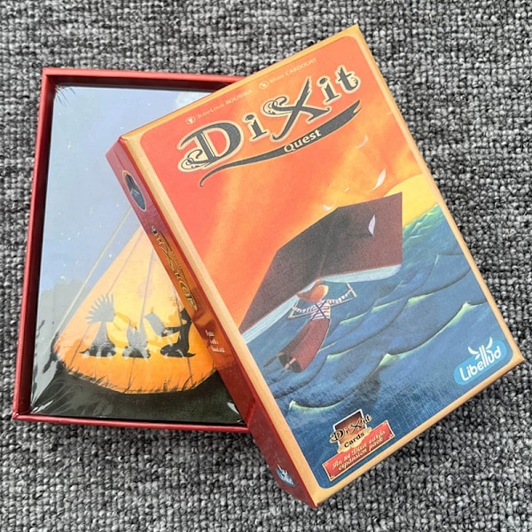 Engelsk version Dixit A Few Words Party Brädspel Strategibrädspel Kortspel Leksak quest