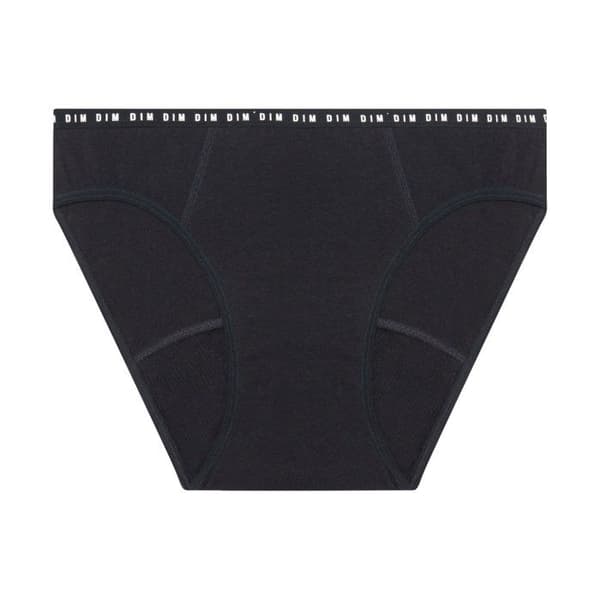 Menstruationsunderbukser Moderat Flow Beskyttelse Sort Sort Svart 36/38
