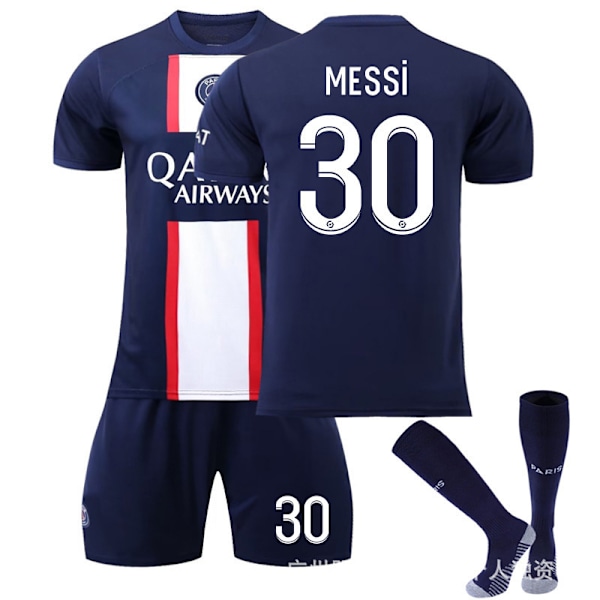 25 Messi Miami pelipaita Argentiina jalkapallosetti koti päiväsaikaan nro 10 Basa verryttelypuku lapsille 3 3 XL