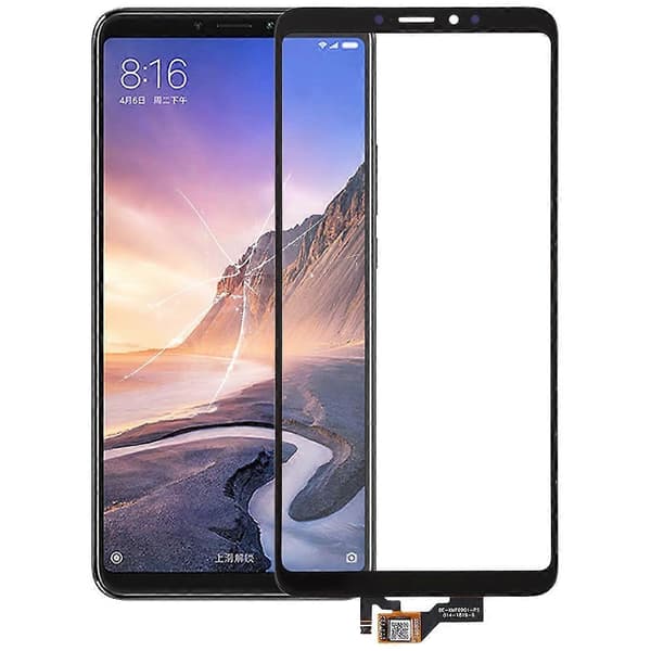 Touchpanel til Xiaomi Mi Max 3 Black