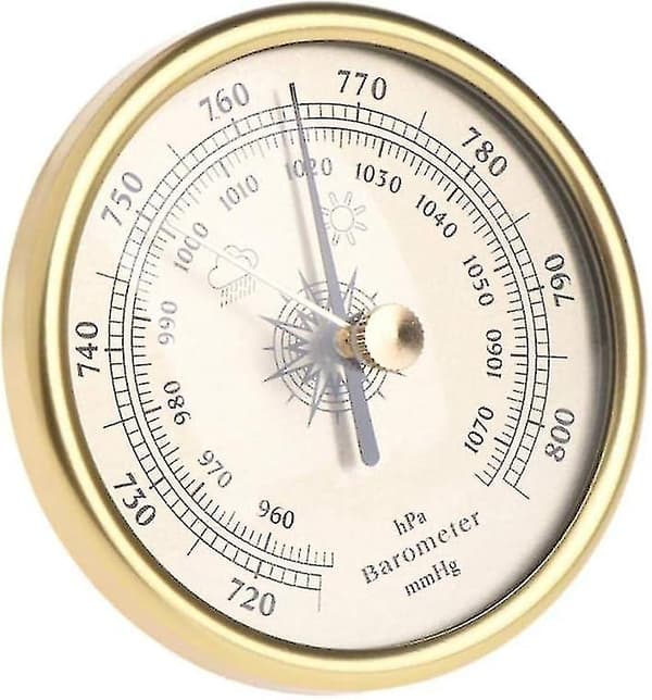 Barometer, husholdningsbarometer, barometer, barometer meteorologisk instrument, udendørs barometer, i