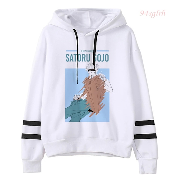 Unisex Jujutsu Kaisen Anime Yuji Itadori Hoodies Herr Harajuku Gojo Satoru Kawaii Manga Grafisk Streetwear Sweatshirts Pullovers 15504 15504 Asian XL