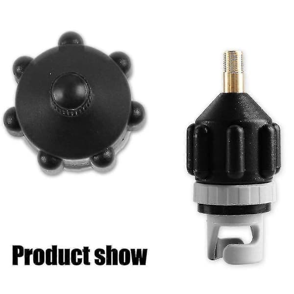 Oppblåsbar båt Sup Pumpeadapter Premium Oppblåsbar Båt Flyte Luftventiladapter Omformer Tilbehør (2 Stykker)CJY