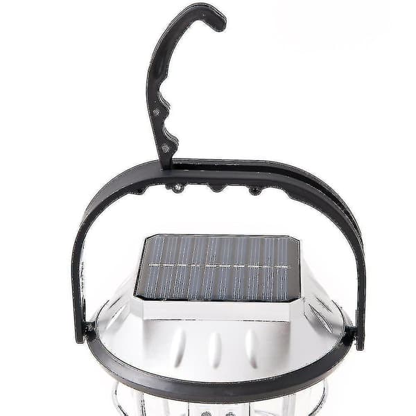 Sollykta, handvev Dynamo 36 LED Campinglykta NödljusCJY