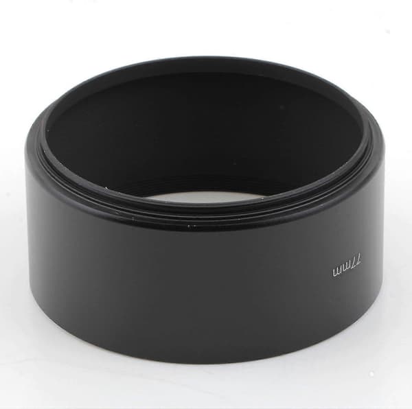 77mm Professionel Metal Telemodlysblænde
