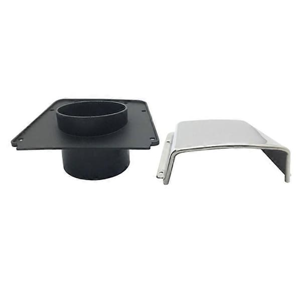 1PC Ventil med nylonbase Marine rustfrit stål 304 top til båd yacht tilbehørCJY Silverblack