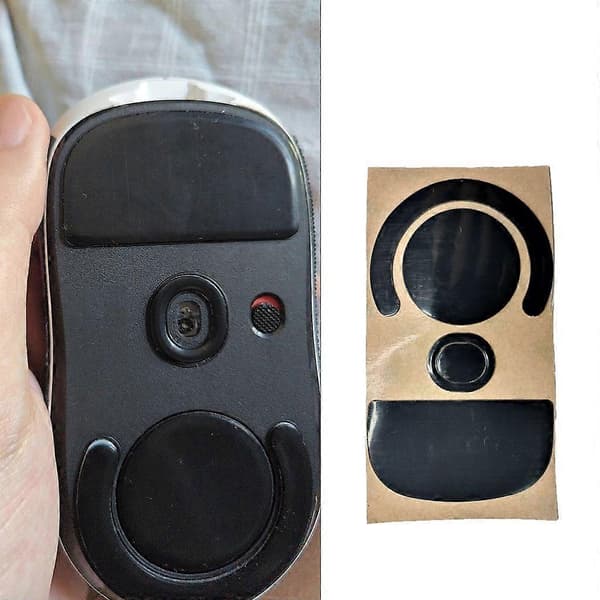 0,6 mm musehud til GProX Superlight mus skridsikker grebstape forbedret greb Mouse skates