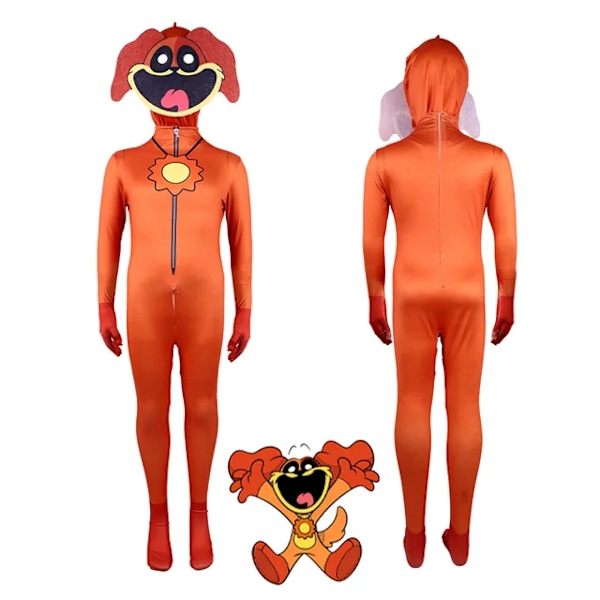 Cosplay Smiling Critters Tøj, Picky Piggy, DogDay, iptv Spanien Jumpsuit Halloween Karneval Fest Kjole Op Kostume Til Børn Voksne DogDay DogDay DogDay 140