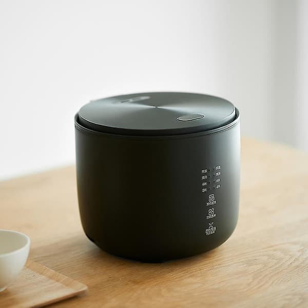 Elektrisk riskoker 2l keramisk innergryte husholdningsriskoker Black