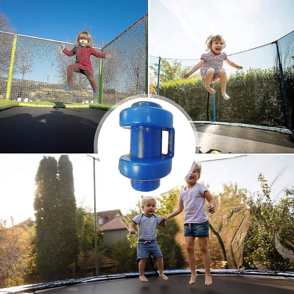 8 st Trampolin Inhängningsstolpe Skyddsplast Trampolin Benlock 25mm Tingquan