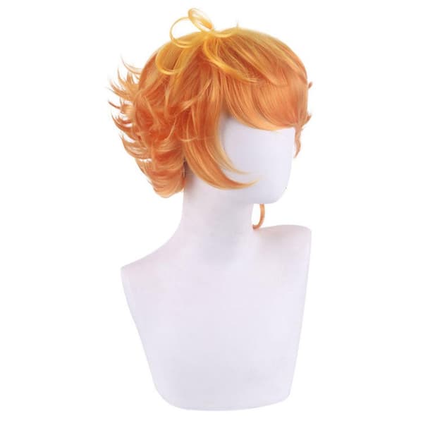 Perukmössa Promised Neverland Party Syntetiska Hårperuker, CJY