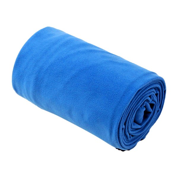 Mjuk fleece sovsäcksliner för affärsresor och backpacking Therma Blue 180 x 80cm