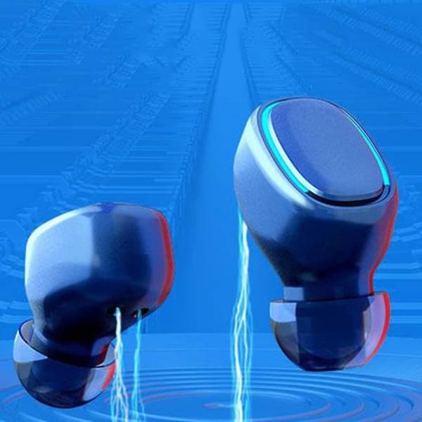 Binaurala trådlösa Bluetooth 5.0 sporthörlurar