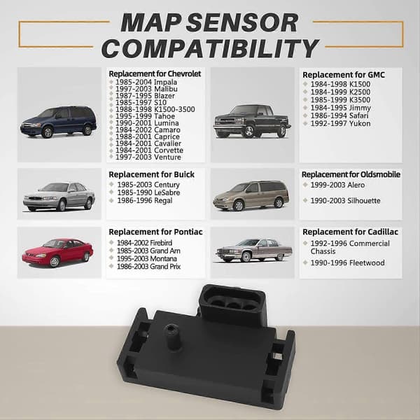 2025 Ny stil Map Manifold Absolute Pressure Sensor - Til 1985-2004 ChevroletCJY