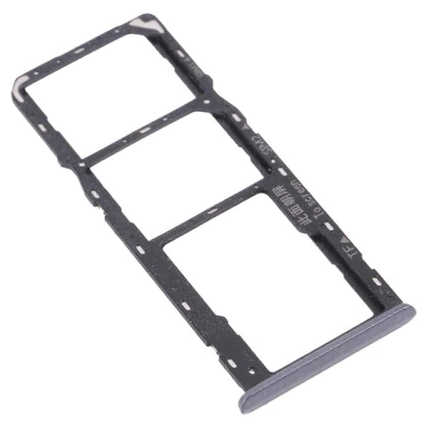 SIM-kortbakke + Micro SD-kortbakke til OPPO Realme 6i (Indien) Black