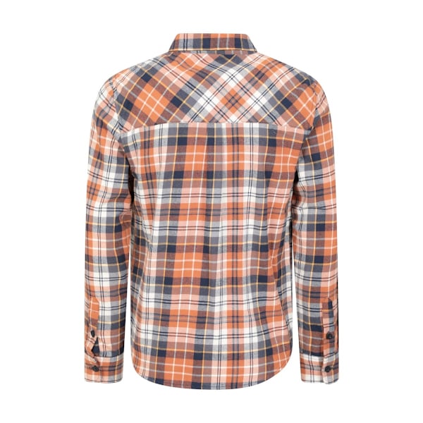 Mountain Warehouse Trace Flanellskjorta Herr Långärmad XXS Br Ljusblå Bright Blue XXS