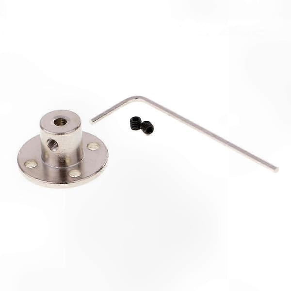 Stiv akselkobling med flange til motorakselforbindelse 4mm