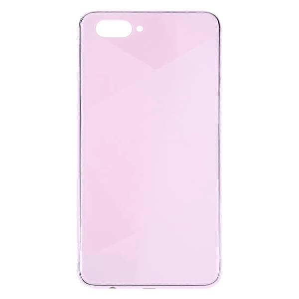 For OPPO A5 / A3s bakdeksel med ramme Pink