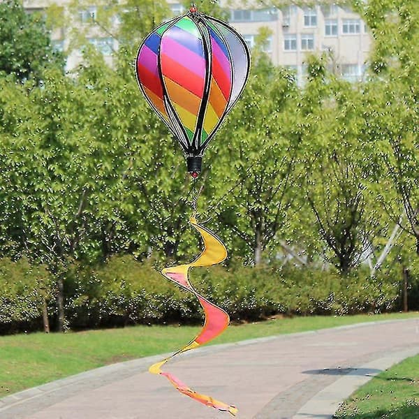 Luftballon Vindfløj, Luftballon Vindmølle, Luftballon Vindspinder, Farverig Spiralvindmølle