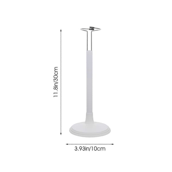 4 st metallstativ dockhållare stativ DIY dockstativ modedockstativ figur dockstativ vitt dockstativ CJY White 35cm