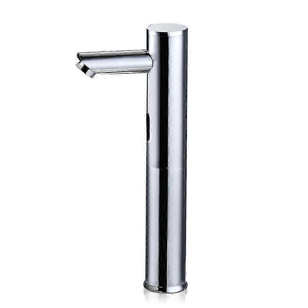 Automatisk infrarød sensorarmatur for baderomsvask Silver 32cm