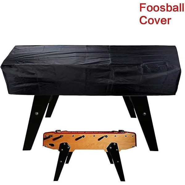 Bordfodbold borddæksel, udendørs støvtæt rektangulær terrasse Cafestol Billardfodboldbetræk 420d Oxford stof-yujia