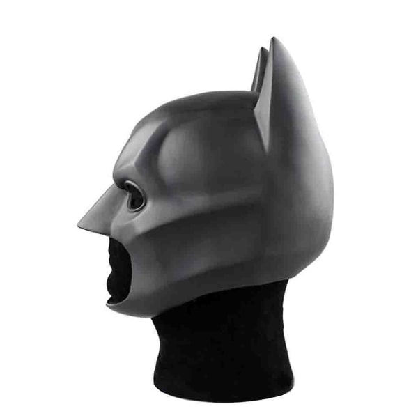 Batman Fuldmaske Med Kappe The Dark Knight Rises Latex Hjelm Voksen Cosplay Rekvisit